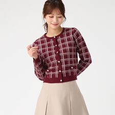 ミッシュマッシュ(MISCH MASCH)の2025秋冬新作 アソートジャガードカーディガン