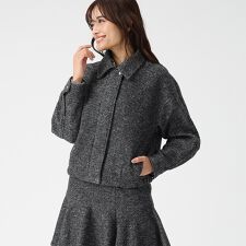 ミッシュマッシュ(MISCH MASCH)の2025秋冬新作 ヘリンボーン柄ステンカラージャケット