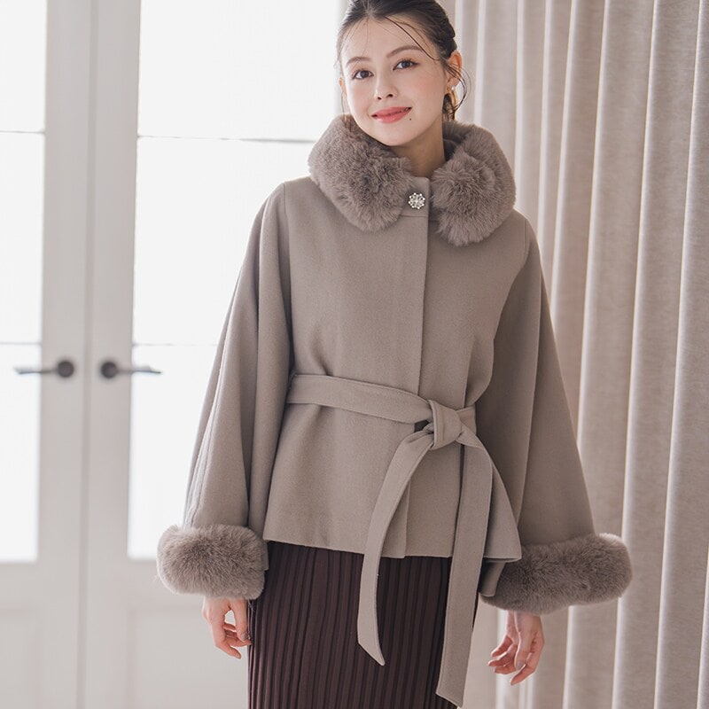 ピュアラムウールポンチョ | ジャーナルスタンダード レリューム