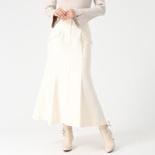 ミッシュマッシュ(MISCH MASCH)の2025秋冬新作 フロントジップマーメイドスカート