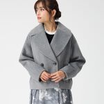 2025秋冬新作 ミニシャギービックカラーコート | ミッシュマッシュ