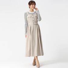 2026春夏新作 フラップ付きジャンスカ