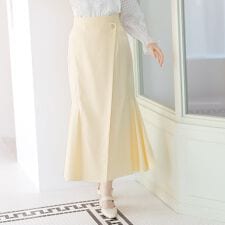 2026春夏新作 ラップ風マーメイドスカート