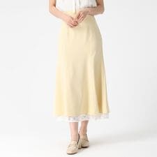 2026春夏新作 裾レースマーメイドスカート