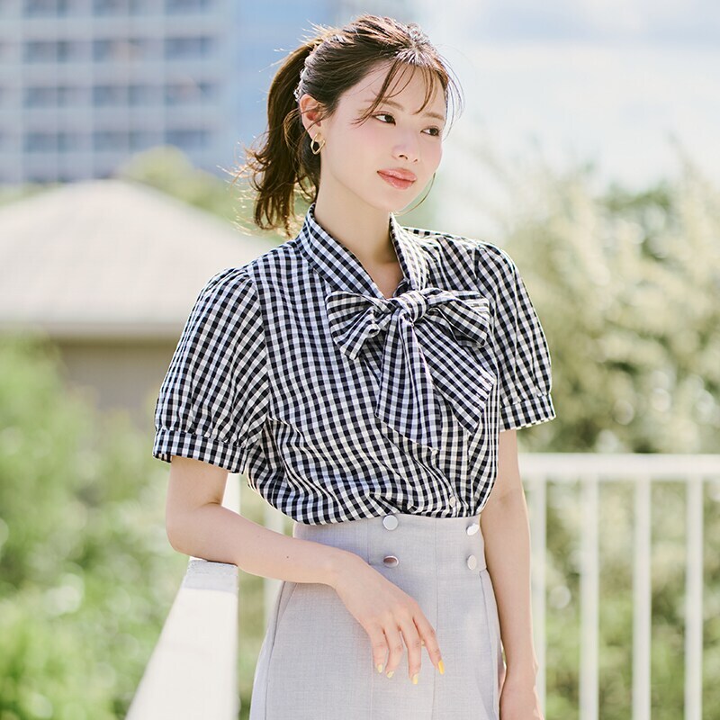 洗濯機可】華やかさと女性らしさをプラス。2026春夏新作 パフ袖