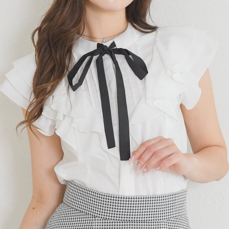 Misha & Puff フリル付き半袖シャツ Misha & Puff（Tシャツ/カットソー）のフリマアイテム一覧