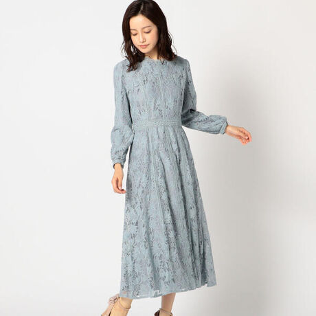 総レースロングワンピース ミッシュマッシュ Misch Masch ファッション通販 マルイウェブチャネル To607 186 47 01