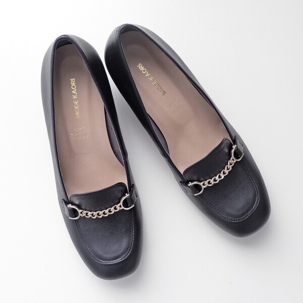 スクエアチェーンローファー/35733 | モードカオリ(MODE KAORI