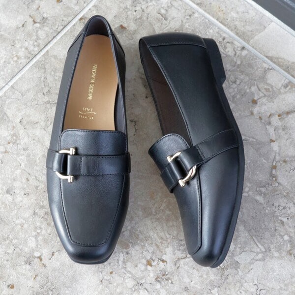 リボンモチーフソフトモカシン | ランバン オン ブルー(LANVIN