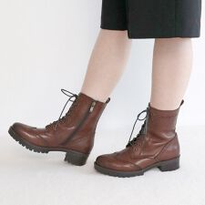 モードカオリ(MODE KAORI)のメダリオンレースアップブーツ/21534