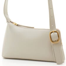 カシュカシュ cachecache / アシンメトリーバックルショルダー