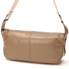 カシュカシュ cachecache / 横長ソフトショルダーバッグ