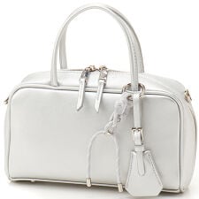 【non-no 1・2月合併号掲載】カシュカシュ cachecache / チャーム付横長ボストン