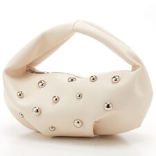 カシュカシュ cachecache / スタッズワンハンドルバッグ