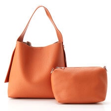 カシュカシュ cachecache / ポーチショルダー付き2wayホーボーバッグ