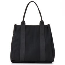 【A4ファイル対応】 カシュカシュ cachecache / ジャガードニットスクエアビッグトート