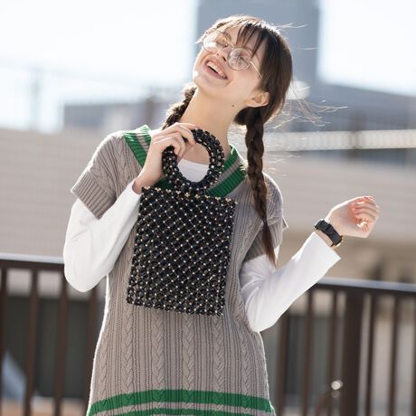 JILLSTUART＊キルティング×丸スタッズ♡2wayトートバッグ/ショルダー  