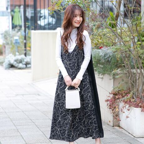 異素材キャミワンピース ビッキー Vicky ファッション通販 マルイウェブチャネル Cb001 402 00 01