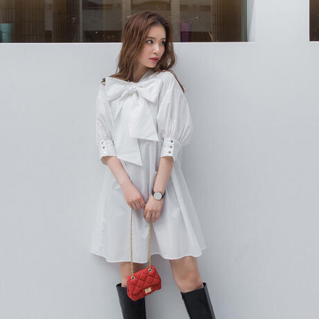 雑誌掲載 ２ｗａｙリボンワンピース 手洗い可能 ビッキー Vicky 2301 ファッション通販 マルイウェブチャネル