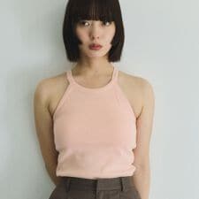 カップツキホルターネックタンクトップ≪手洗い可能≫ | ビッキー(VICKY)