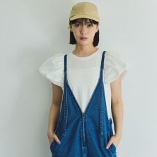 【消臭機能】切り替えカットトップス≪洗濯機で洗える≫