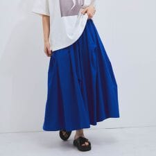 ナイロンストレッチスカート≪手洗い可能≫