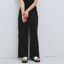 ウェーパイピングワイドパンツ≪手洗い可能≫
