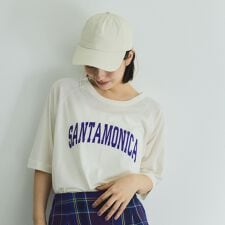 ラグランスリーブロゴTシャツ≪手洗い可能≫