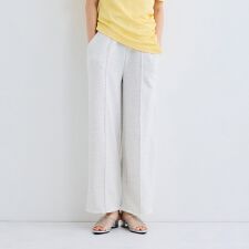 ピンタックカットオフスウェットパンツ≪手洗い可能≫