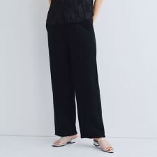 ピンタックカットオフスウェットパンツ≪手洗い可能≫