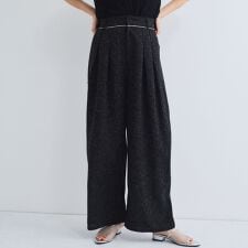 ライトツィード2タックパンツ≪セットアップ対応/手洗い可能≫