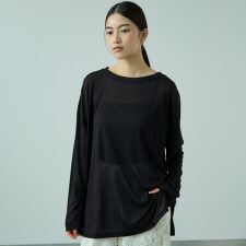 セミシアーオーバーサイズカットソー≪手洗い可能≫