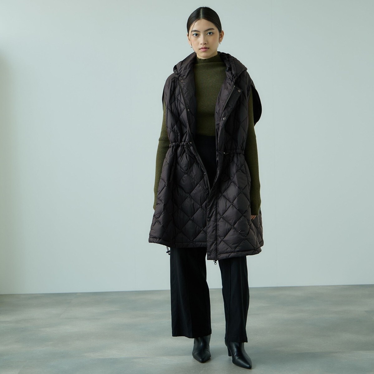 TAION ダウンケープコート≪手洗い可能≫ | ビッキー(VICKY) | マルイ