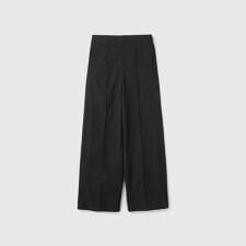 HAKIYASEブラッシュバックワイドパンツ≪手洗い可能≫