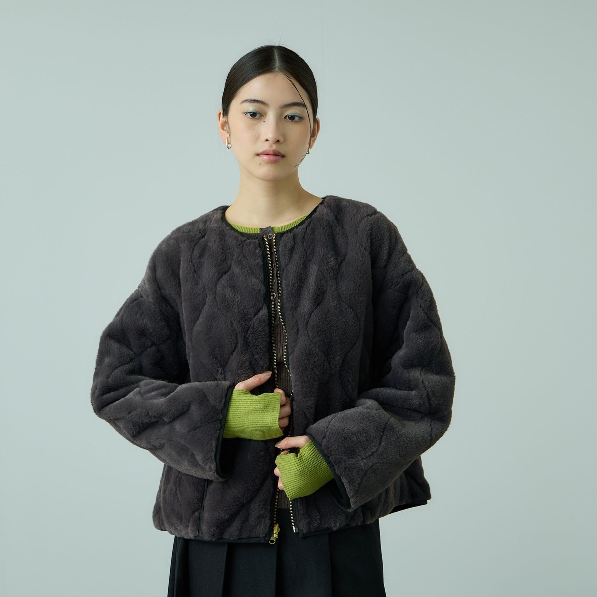 合皮キルトジャケット | プロポーション ボディドレッシング