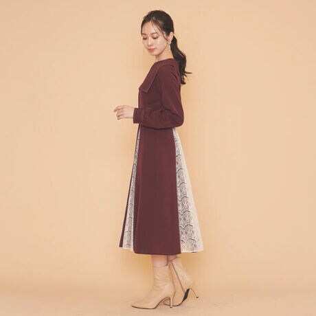 今日の超目玉 セーラーカラーワンピース 洗濯機で洗える その他ワンピース