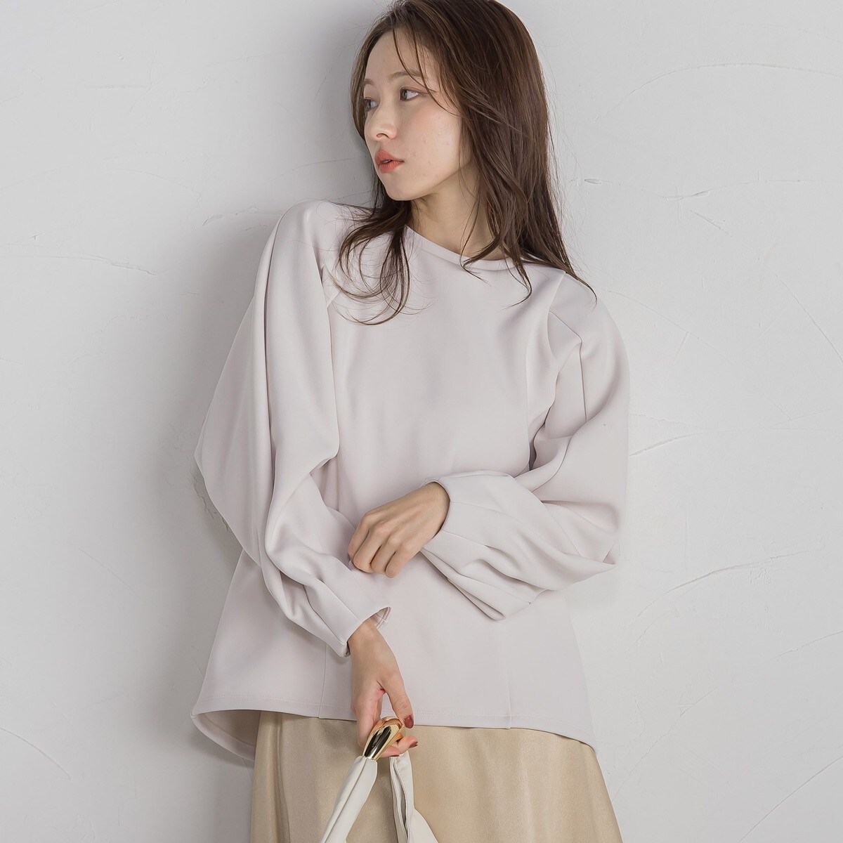 ダンボールコクーンスリーブプルオーバー≪手洗い可能≫