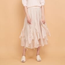 シルキーオーガンジースカート≪手洗い可能≫ | クイーンズコート(QUEENS COURT)