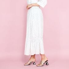 クイーンズコート(QUEENS COURT)のダブルギャザースカート≪洗濯機で洗える≫