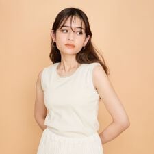 ラメテレコインナータンク≪手洗い可能≫ | クイーンズコート(QUEENS COURT)
