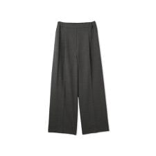 ナチュレッチセンタープレスワイドパンツ≪手洗い可能≫