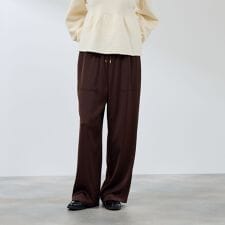 スポンディッシュサテンイージーパンツ≪手洗い可能≫