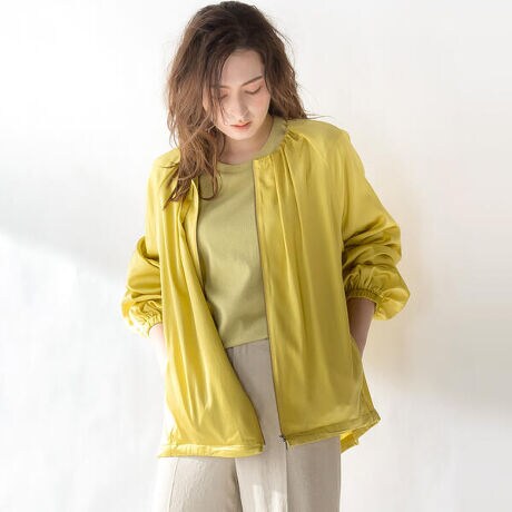 チャームサテンブルゾン メイソングレイ Mayson Grey 2105 ファッション通販 マルイウェブチャネル