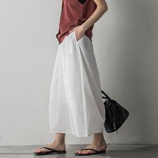 WATER REPELLENTコクーンスカート≪手洗い可能≫