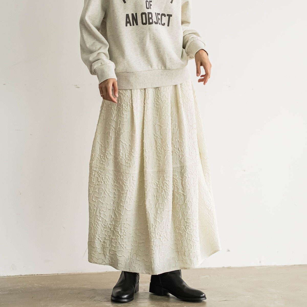 frey イージーコクーンスカート frey 新品タグ付きイージーコクーン