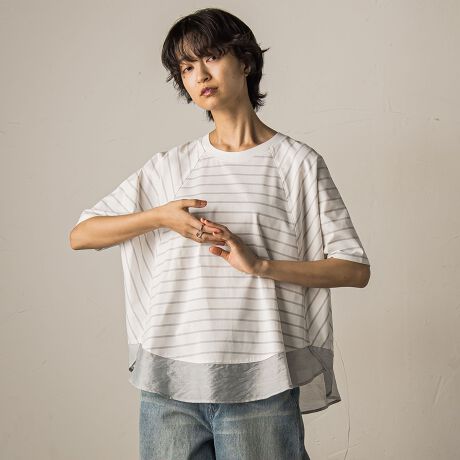 [^ԁF2107-53031]yfUCPOINTzOZ[ĩEhwEhbLOvI[o[AĂɊ􂷂锼o[WoB̐ؑւA݂Ƒ̌򂠂jbggꖇBOX[uό`Ah}VGbg̃p^[BtAɓWJEhẃAƒāAꂢ߂ɂ܂܂ByX^COzpcXJ[gAꖇAE^[̃Ci[܂ŁALX^COɃ}b`܂Byfނ̓zyhCRbgz炳̃hC^b`ANAȕ\ʂ͂̓VJbg\[gpBɂ́A_炩VA[̂郌[̕zgݍ킹܂B----------------------------------------------------------------@ƒFt30xƂA@ŔɎア󂪂łBRF݂̒花悢BACFʉx120xƂăACdグłBhCN[jOFΖnn܂ɂアhCN[jOłB----------------------------------------------------------------fg 166cm 170cm / pTCY M摜̏i̓TvƂȂ܂̂Ŏۂ̏iƎdlAHATCY኱قȂꍇ܂Bql̃j^[ɂۂ̂FƑقȂꍇ܂BBe󋵂̓ɂAFقȂČꍇ܂B֘A[hFMAYSON GREY socolla C\OC \R fB[X V lJWA lR[f LJW 2025t 2025SS t ĕ ĕ Jbg\[ Rbg |GXe iC N[lbN  