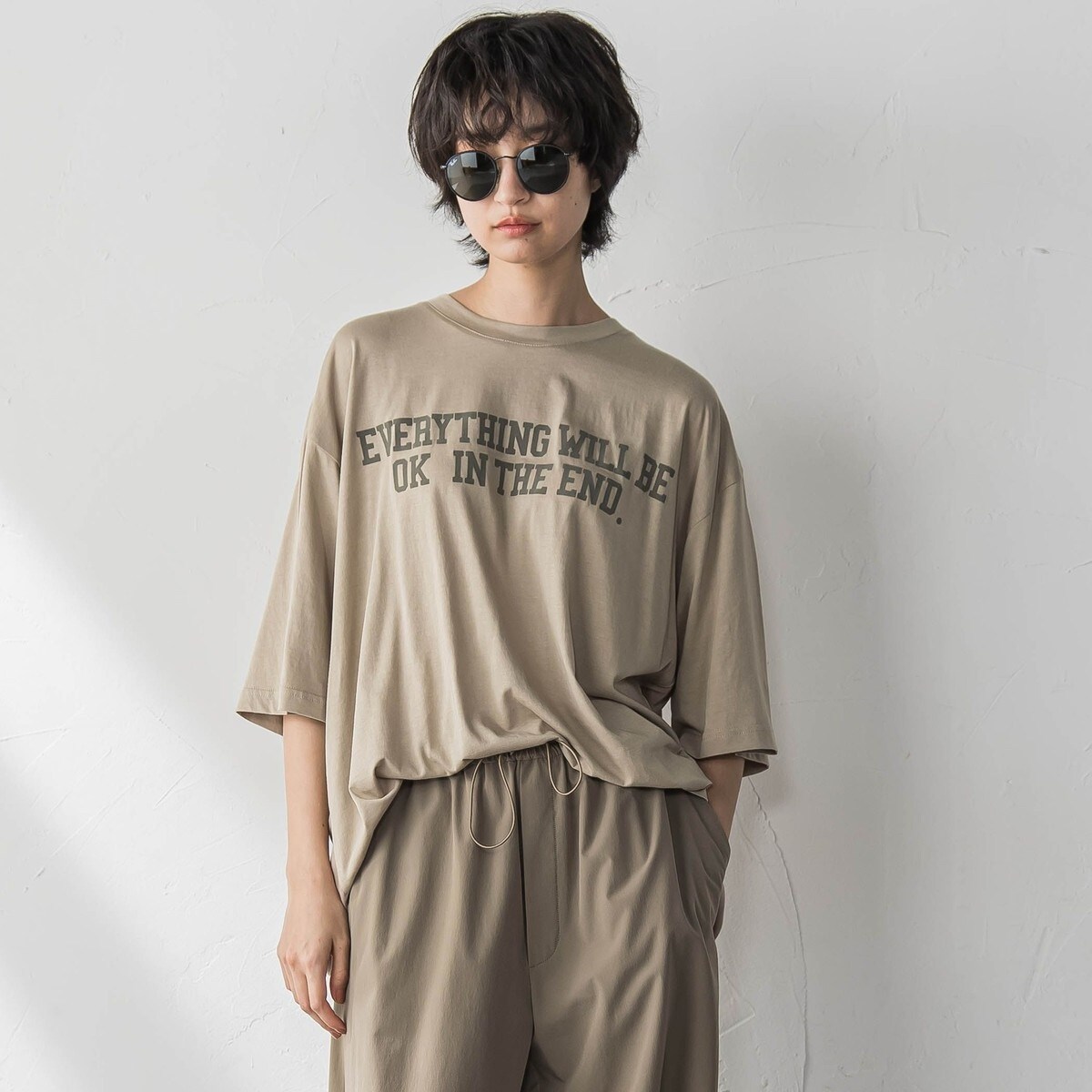 MAYSON GREY / メイソングレイ ビッグロゴTシャツ≪手洗い可能≫ ビッグロゴTシャツ≪手洗い可能≫ | MAYSON GREY（メイソン