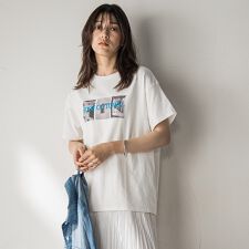 【WEB限定】フォトプリントTシャツ≪手洗い可能≫
