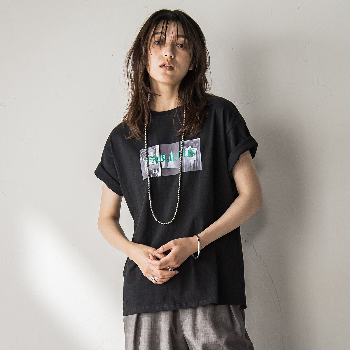WEB限定】フォトプリントTシャツ≪手洗い可能≫ | メイソン