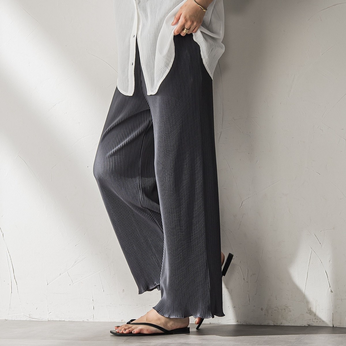 【新品・タグ付き】MAYSON GREY  ダブルクロス   バレルパンツ XS メイソングレイ MAYSON GREY ダブルクロスきれいめバレルパンツ